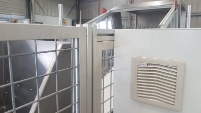 machine guarding and safety fencing 